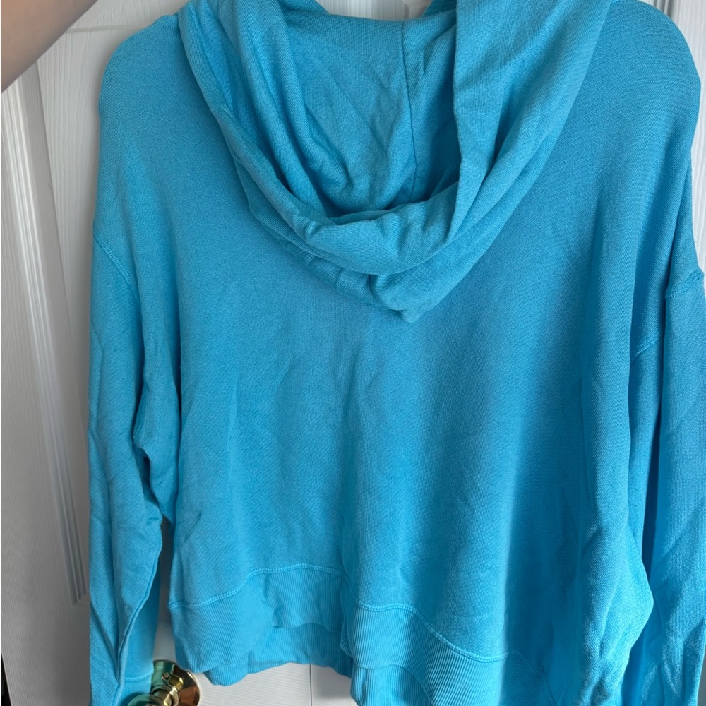 SKIMS Blue Women's Hoodie Sweater - Picture 2 of 5